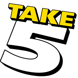 Take 5 Car Wash logo